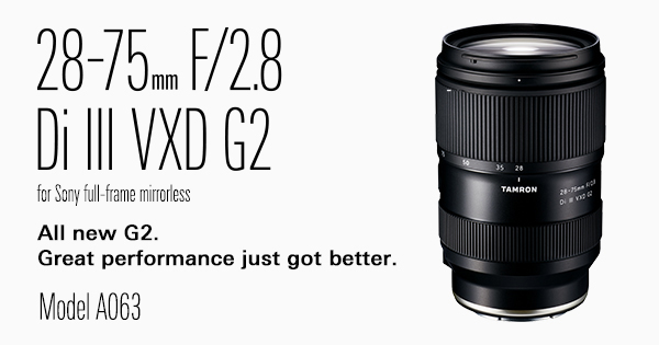  Tamron 28-75mm F/2.8 Di III VXD G2 for Sony E-Mount Full  Frame/APS-C (6 Year Limited USA Warranty) : Electronics