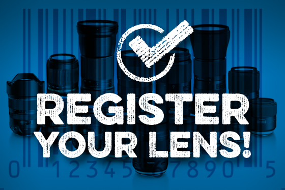 Register Your Lens